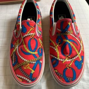 Vans Slip-ons Scarf Canvas: Chains, Ribbons, Pearls